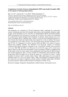 Comparison of toxicity between ethanedinitrile (EDN) and methyl bromide (MB) to five species of stored product insects