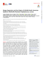 Range expansion and the origin of USA300 North American epidemic Methicillin-Resistant staphylococcus aureus