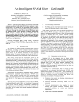 An intelligent SPAM filter - GetEmail5