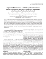 Population structure and life history characteristics of Euastacus bispinosus and Cherax destructor (Parastacidae) in the Grampians National Park, Australia