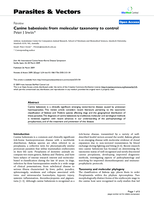 Canine babesiosis: from molecular taxonomy to control