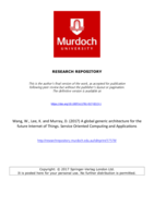 A global generic architecture for the future Internet of Things