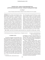 Invited review: Aspects of gastrointestinal tract growth and maturation in the pre- and postweaning period of pigs