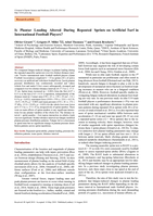 Is plantar loading altered during repeated sprints on artificial turf in international football players?