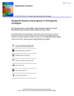 Stargardt disease and progress in therapeutic strategies