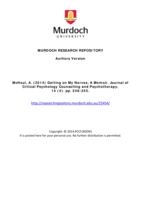 Getting on My Nerves: A Memoir