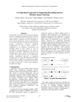 A graph based approach to supporting reconfiguration in wireless sensor networks