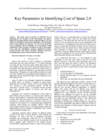 Key parameters in identifying cost of spam 2.0