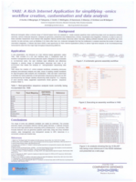 YABI: A rich internet application for simplifying -omics workflow creation, customisation and data analysis