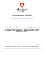 Livelihoods from predators: Shark fisheries in Eastern Indonesia