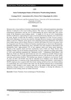 Socio-Technological status of Moratuwa Woodworking Industry
