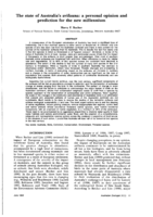 The state of Australia's avifauna: A personal opinion and prediction for the new millennium