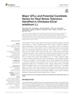 Major QTLs and potential candidate genes for heat stress tolerance identified in Chickpea (Cicer arietinum L.)