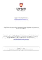 Prejudice against Australian asylum-seekers and their function: Suggestions for anti-prejudice strategies