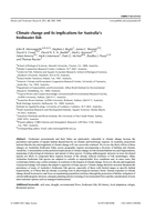 Climate change and its implications for Australia's freshwater fish