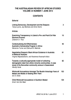 Contextualising aid effectiveness: Australia's scholarship program in Africa