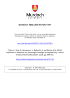 Expression of emotions and physiological changes during teaching