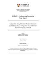 Kalgoorlie nickel smelter furnace rebuild (KNS) project and Kalgoorlie nickel smelter expansion (KNE) project