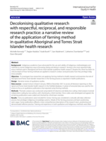 Decolonising qualitative research with respectful, reciprocal, and responsible research practice: A narrative review of the application of Yarning method in qualitative Aboriginal and Torres Strait Islander health research