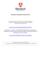 Manipulating the data: Teaching and NAPLAN in the control society
