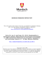 Sustainability in information systems: Requirements and emerging technologies