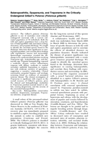 Balanoposthitis, dyspareunia, and Treponema in the critically endangered Gilbert's potoroo (Potorous gilbertii)