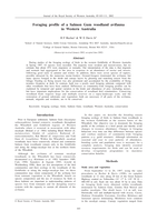 Foraging profile of a Salmon Gum woodland avifauna in Western Australia