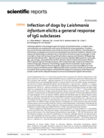 Infection of dogs by Leishmania infantum elicits a general response of IgG subclasses