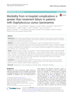 Morbidity from in-hospital complications is greater than treatment failure in patients with Staphylococcus aureus bacteraemia