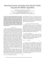 Detecting security anomalies from internet traffic using the MA-RMSE algorithms