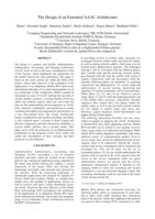 The design of an extended AAAC architecture