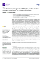Zoonotic disease management and infection control practices among veterinarians in the United Arab Emirates
