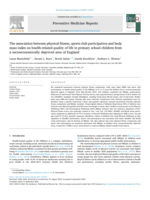 The association between physical fitness, sports club participation and body mass index on health-related quality of life in primary school children from a socioeconomically deprived area of England
