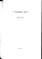 The development of a scale for assessing attitudes to nuclear weapons