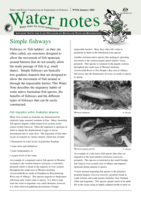 Simple fishways