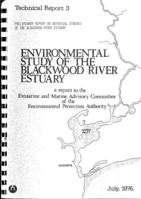 An environmental study of the Blackwood River Estaury: Preliminary report of botanical studies