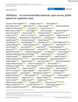 sPlotOpen – An environmentally balanced, open‐access, global dataset of vegetation plots
