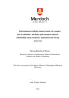 Entertainment celebrity human brands: the complex role of celebrities' attributes and consumer-celebrity relationships upon consumers' aspirations and buying behaviour