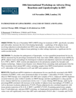 Pathogenesis of lipoatrophy: Analysis of tissue and plasma