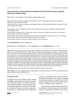 Characterization of mid-intestinal microbiota of farmed Chinook salmon using 16S rRNA gene metabarcoding