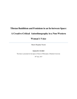 Tibetan Buddhism and Feminism in an In-between Space:A Creative-Critical Autoethnography in a Non-WesternWoman’s Voice