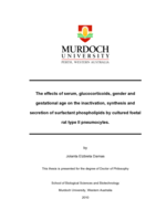 The effect of serum, glucocorticoids, gender and gestational age on the inactivation, synthesis and secretion of surfactant phospholipids by cultured foetal rat type II pneumocytes