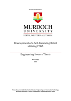 Development of a Self-Balancing robot utilizing FPGA