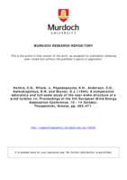 A comparative laboratory and full-scale study of the near wake structure of a wind turbine