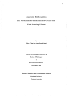 Anaerobic bioflocculation as a mechanism for the removal of grease from wool scouring effluent