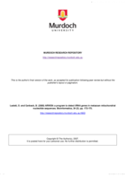 ARWEN: a program to detect tRNA genes in metazoan mitochondrial nucleotide sequences