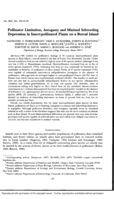 Pollinator limitation, autogamy and minimal inbreeding depression in insect-pollinated plants on a boreal island