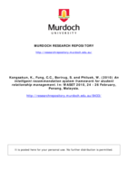 An intelligent recommendation system framework forstudent relationship management