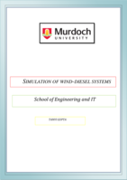 Simulation of wind-diesel systems