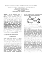 Simulation study of delay analysis for voice transmission over MANET